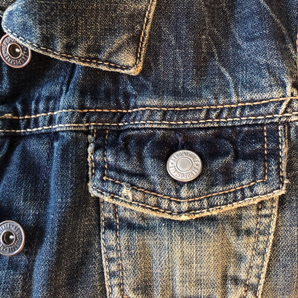 Aeropostale Casual Denim Jean Jacket - Picture 4 of 4
